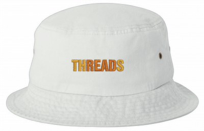 BUCKET CAP-WHITE