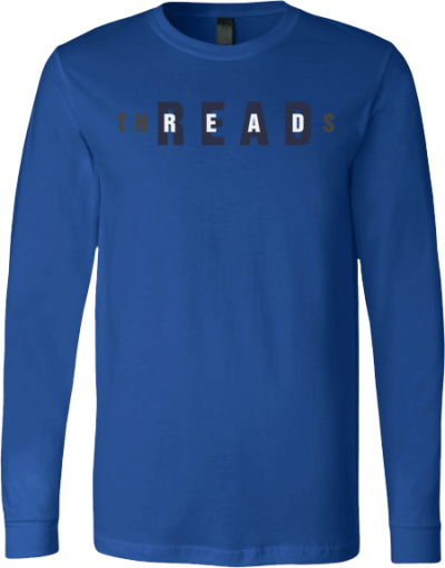PERFORMANCE TEE-LONG SLEEVE-BLUE