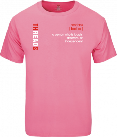T-SHIRT-BADASS-PINK