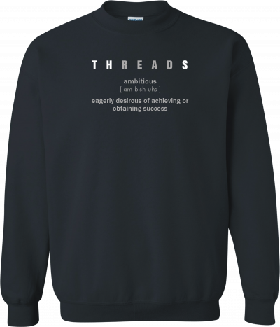SWEATSHIRT-AMBITIOUS-BLACK
