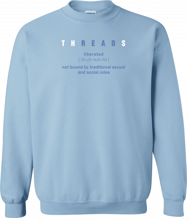 SWEATSHIRT-LIBERATED-L-BLUE
