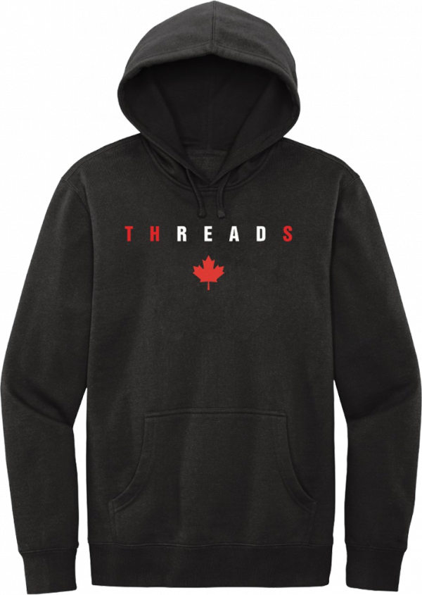 HOODIE-BLACK-CANADA DAY