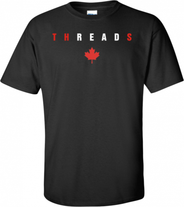 T-SHIRT-BLACK-CANADA DAY