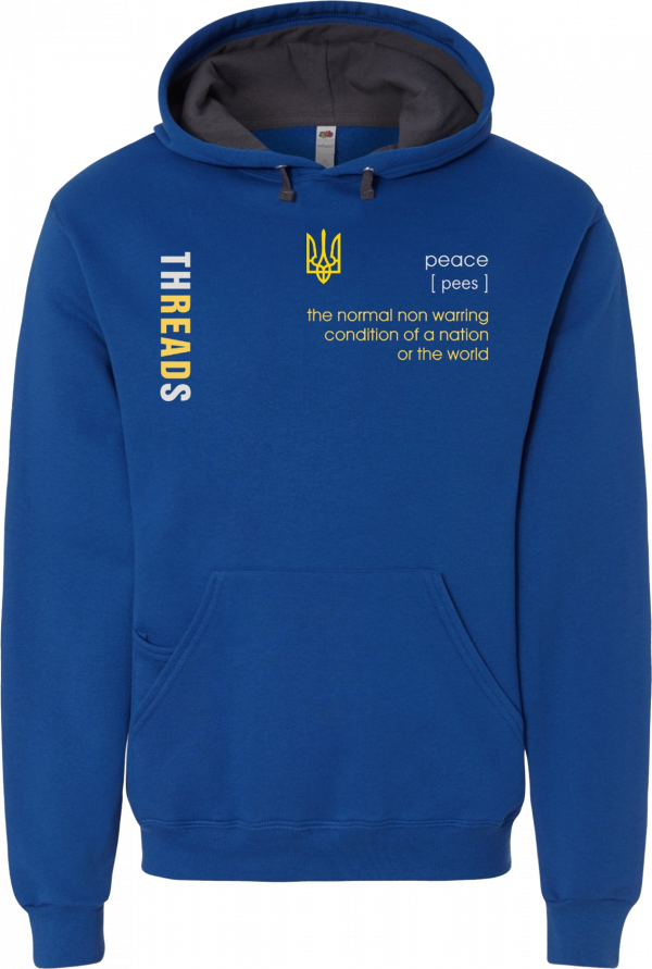 HOODIE-PEACE-BLUE