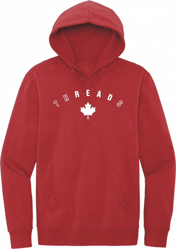 HOODIE-RED-CANADA DAY