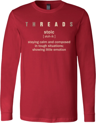 LONG SLEEVE-STOIC-RED