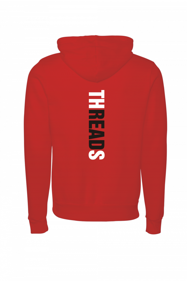 HOODIE-SPINE-BOUJEE-RED - Image 2