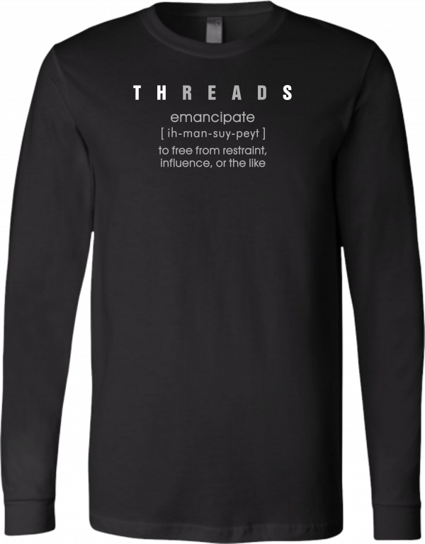 LONG SLEEVE-EMANCIPATE-BLACK