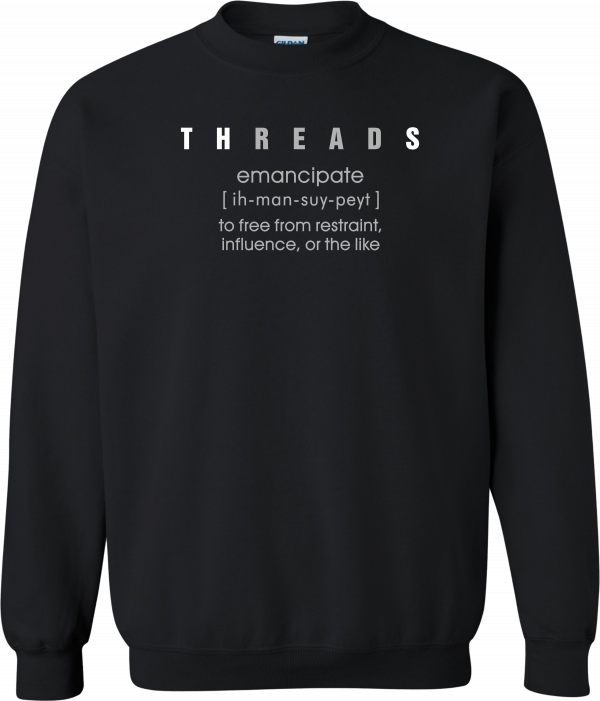 SWEATSHIRT-EMANCIPATE-BLACK