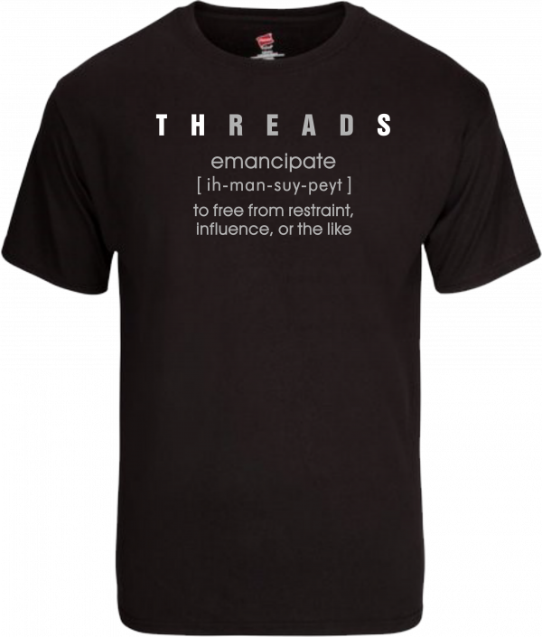 T-SHIRT-BLACK-EMANCIPATE